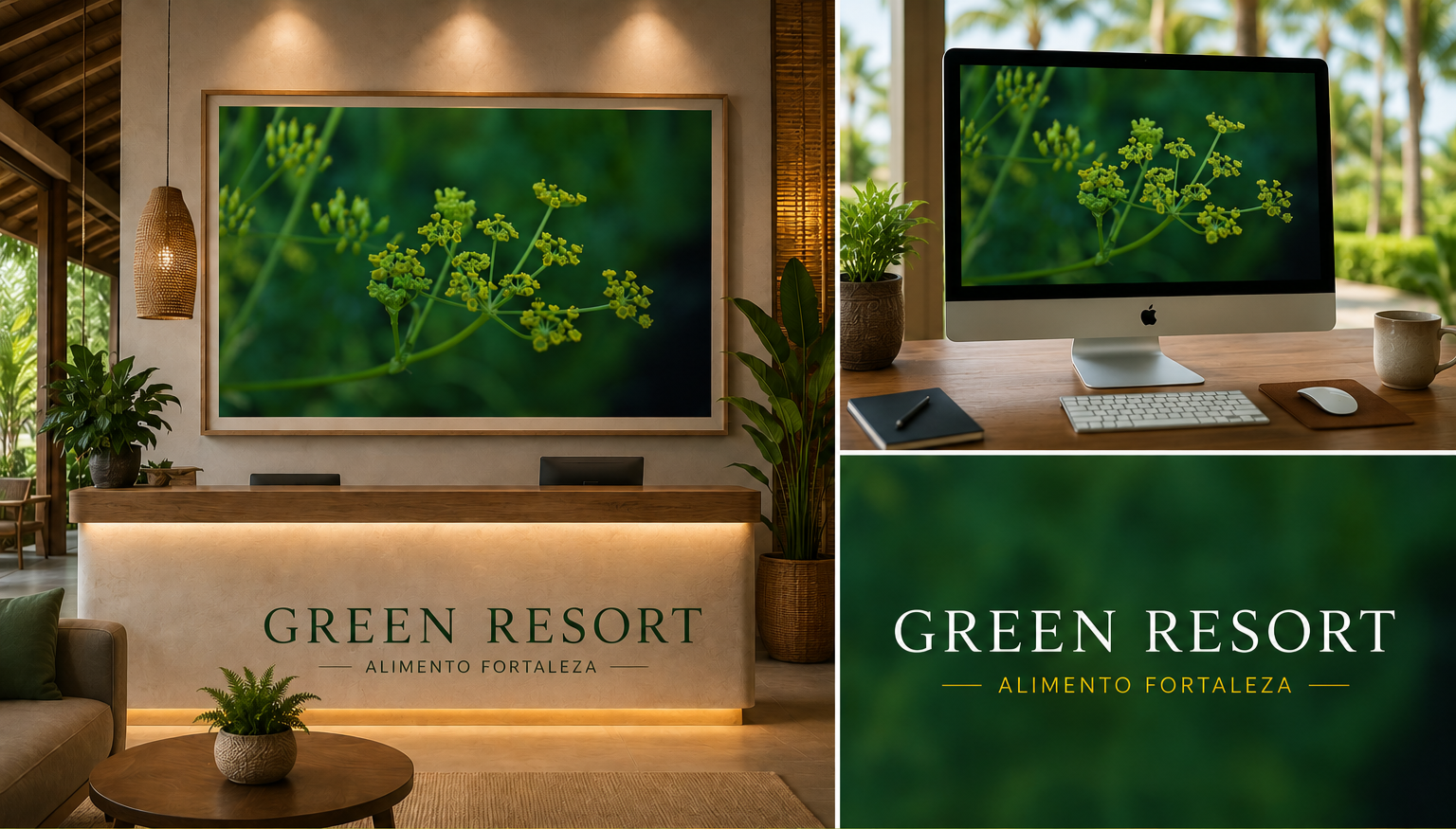 Aplicaciones botánicas para Green Resort