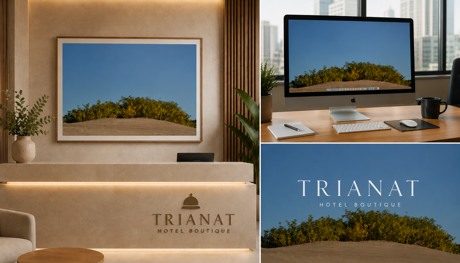 Aplicaciones de paisaje para hotel boutique